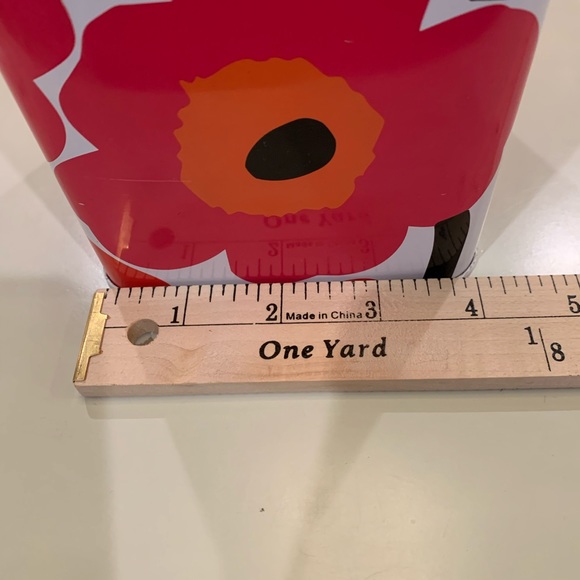 MARIMEKKO tin container with lid, Unikko - Picture 7 of 13